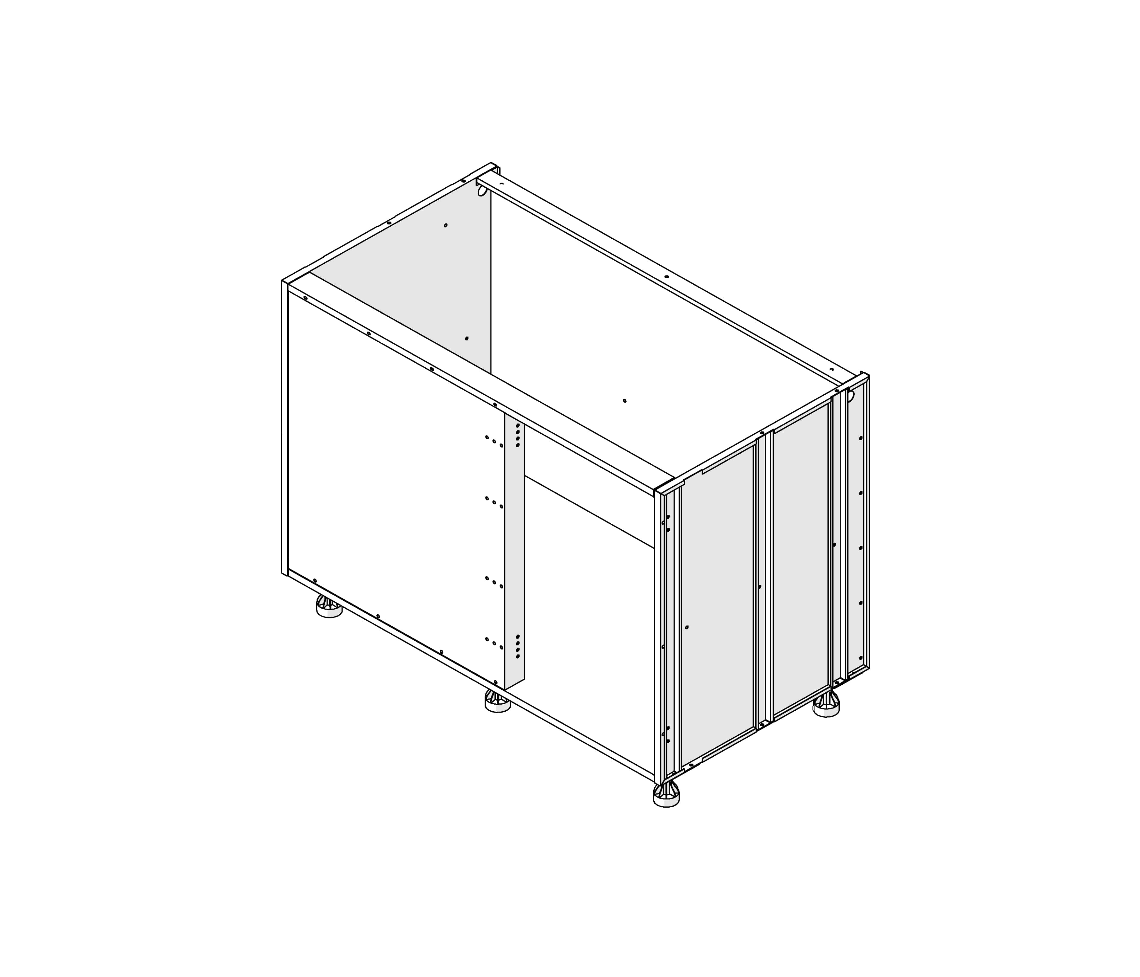 stainless-steel-corner-cabinet